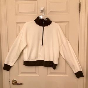 NWT Fabletics catrina mock neck half zip pullover - size S